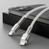 Kabel s konektorem Lightning / USB-C , 2m, bílý - BASEUS