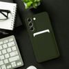 Obal / kryt na CARD Case for Samsung Galaxy A05S zelený - CARD Case