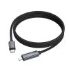 Nabíjecí, datový kabel USB C / Lightning PD 27W s displejem 1 m X112 černý - HOCO