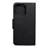 Pouzdro / obal na Apple iPhone 13 Pro černé - knížkové Fancy Book