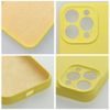 Obal / kryt na Apple iPhone 16 žlutý - SILICONE 2mm