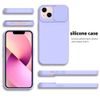Obal / kryt na Samsung Galaxy A32 5G fialový - SLIDE Case