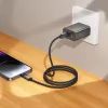 Nabíjecí, datový kabel USB C / Lightning PD 27W s displejem 1 m X112 černý - HOCO