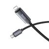 Nabíjecí, datový kabel USB C / Lightning PD 27W s displejem 1 m X112 černý - HOCO