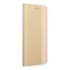 Pouzdro / Obal na Samsung Galaxy A03s zlatý - knížkový Sensitive Book