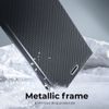 Pouzdro / obal na Xiaomi Redmi 9A černé - knížkové Luna Carbon