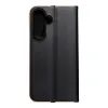 Puzdro / obal na Samsung Galaxy S25 čierne - kniha LUNA