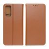 Pouzdro / obal na Apple iPhone 14 Pro Max hnědé - knížkové Leather case