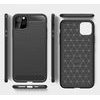 Obal / kryt pre Apple iPhone 11 Pro Max čierne - Forcell CARBON