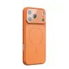 Obal / kryt na Apple iPhone 16 Pro oranžový - Case MAKE 17 MagSafe