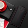 Puzdro / obal pre Apple iPhone XR čierne - zasúvacie Forcell Pocket Ultra Slim M4