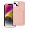 Obal / kryt na Apple iPhone 14 Plus (6.7) růžový - Forcell CARD