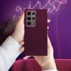 Obal / kryt na Samsung Galaxy A35 5G fialový - FRAME