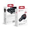 Nabíjačka do auta USB QC 3.0 18W + USB QC 3.0 18W čierna (spolu 36W) - FORCELL CARBON