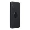 Obal / kryt pre Samsung Galaxy A02S čierny - Forcell SILICONE RING