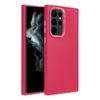 Obal / kryt na Samsung Galaxy S22 Ultra červený - FRAME