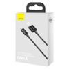 Kabel USB na Apple, Lightning 8-pin, 2,4A, 1m, černý - Baseus