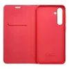 Pouzdro / obal na Xiaomi Redmi Note 15 Pro Plus 5G červené - knížkové LUNA Book Carbon