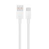 Datový a nabíjecí kabel USB C (max 66W) bílý Huawei SuperCharge