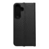 Pouzdro / obal na Samsung Galaxy S25 černé - knížkové LUNA CARBON