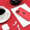 Obal / kryt na Apple iPhone 15 PRO červený - SOFT Case