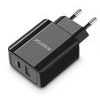 Aligator POWER DELIVERY 20W, USB + USB-C, čierna