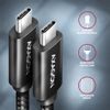 Datový/nabijecí kabel USB-C - USB-C, 1m, USB4 Gen 3×2, PD 100W 5A, 8K HD, ALU, oplet