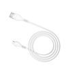 HOCO cable Cool power charging data cable for Micro 1 meter white