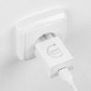 Cestovní nabíječka USB-A 10W + USB-A/USB-C Kabel 1m, bílá - OBAL:ME