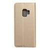 Pouzdro / obal na Samsung Galaxy S9 zlaté - knížkové SMART