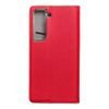 Puzdro / obal pre Samsung Galaxy S22 červený - kniha Smart Case Book