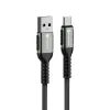 Kabel typ USB / USB-C QC4.0 3A 66W, 3 m - černý Forcell F-ENERGY
