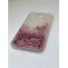 Obal / kryt na Samsung Galaxy J7 2017 růžový se třipkami - SAND Case