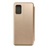 Pouzdro / obal na Samsung Galaxy A02s zlaté - knížkové Book Forcell Elegance