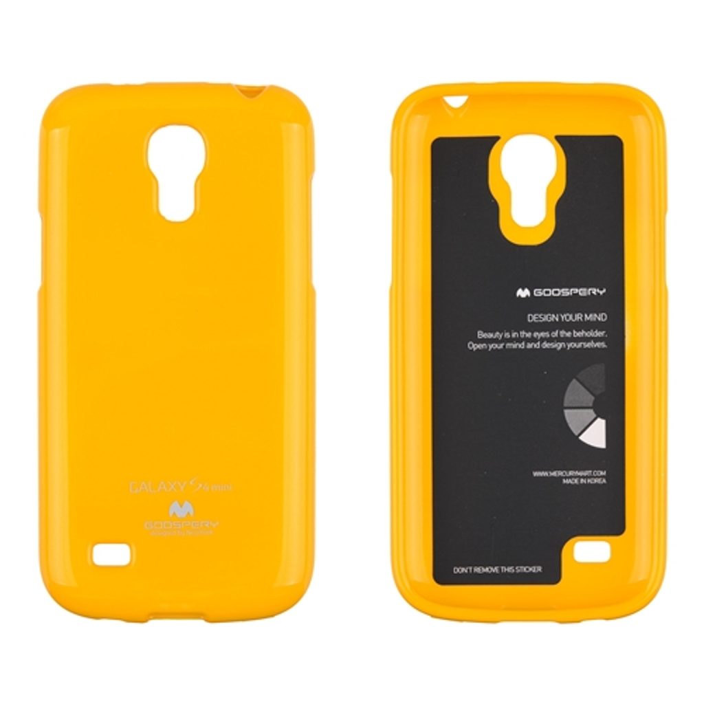 Mobil Maják | mobilní telefony a příslušenství - Obal / kryt na Samsung  Galaxy S4 mini žlutý - Jelly Case - Forcell - Galaxy S4 mini - Galaxy S,  SAMSUNG, Pouzdra a kryty, Příslušenství