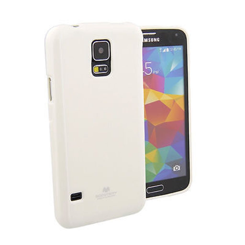Mobil Maják | mobilní telefony a příslušenství - Obal / kryt na Samsung  Galaxy S5 bílý se třpytkami - JELLY - Mobilnet - Galaxy S5 - Galaxy S,  SAMSUNG, Pouzdra a kryty, Příslušenství