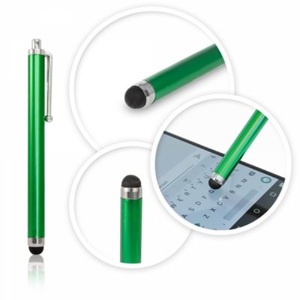 Mobil Maják | mobilní telefony a příslušenství - Dotykové pero (stylus)  zelená - kapacitní - MobilMajak - Dotyková pera - Univerzální, Příslušenství