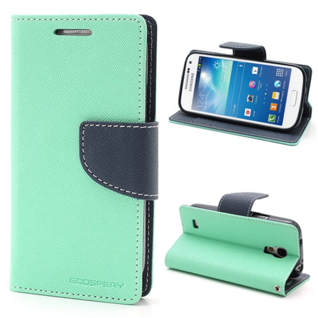 Mobil Maják | mobilní telefony a příslušenství - Pouzdro / obal na Samsung  Galaxy S4 (GT-I9500) mentolově zelené - knížkové Fancy Book - MG - Galaxy S4  - Galaxy S, SAMSUNG, Pouzdra a kryty, Příslušenství