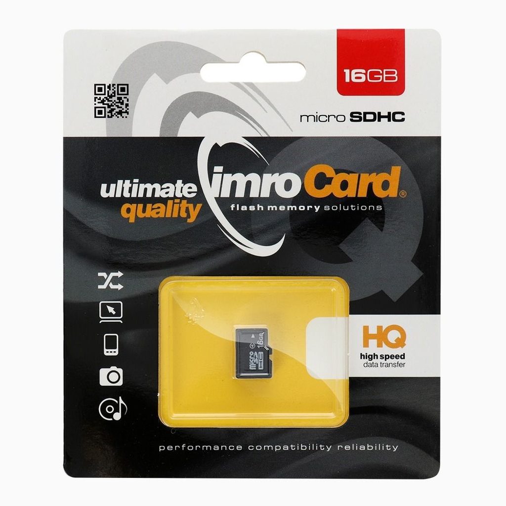 Mobil Maják | mobilní telefony a příslušenství - MicroSD karta 16GB - 16 GB  - Paměťové karty, Paměťová média, Příslušenství