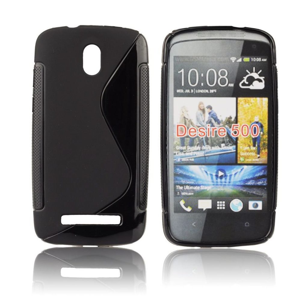 Mobil Maják | mobilní telefony a příslušenství - Obal / kryt na HTC Desire  500 černý - MG - HTC Desire 500/300 - HTC, Pouzdra a kryty, Příslušenství