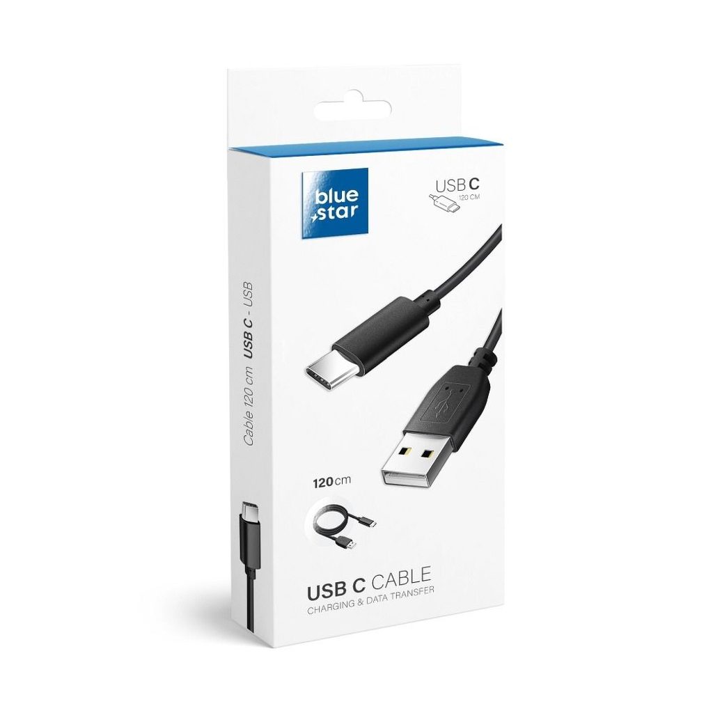 Mobil Maják | mobilní telefony a příslušenství - USB Datový kabel Blue Star  Lite - micro USB typu C - USB - C - Kabely, Příslušenství