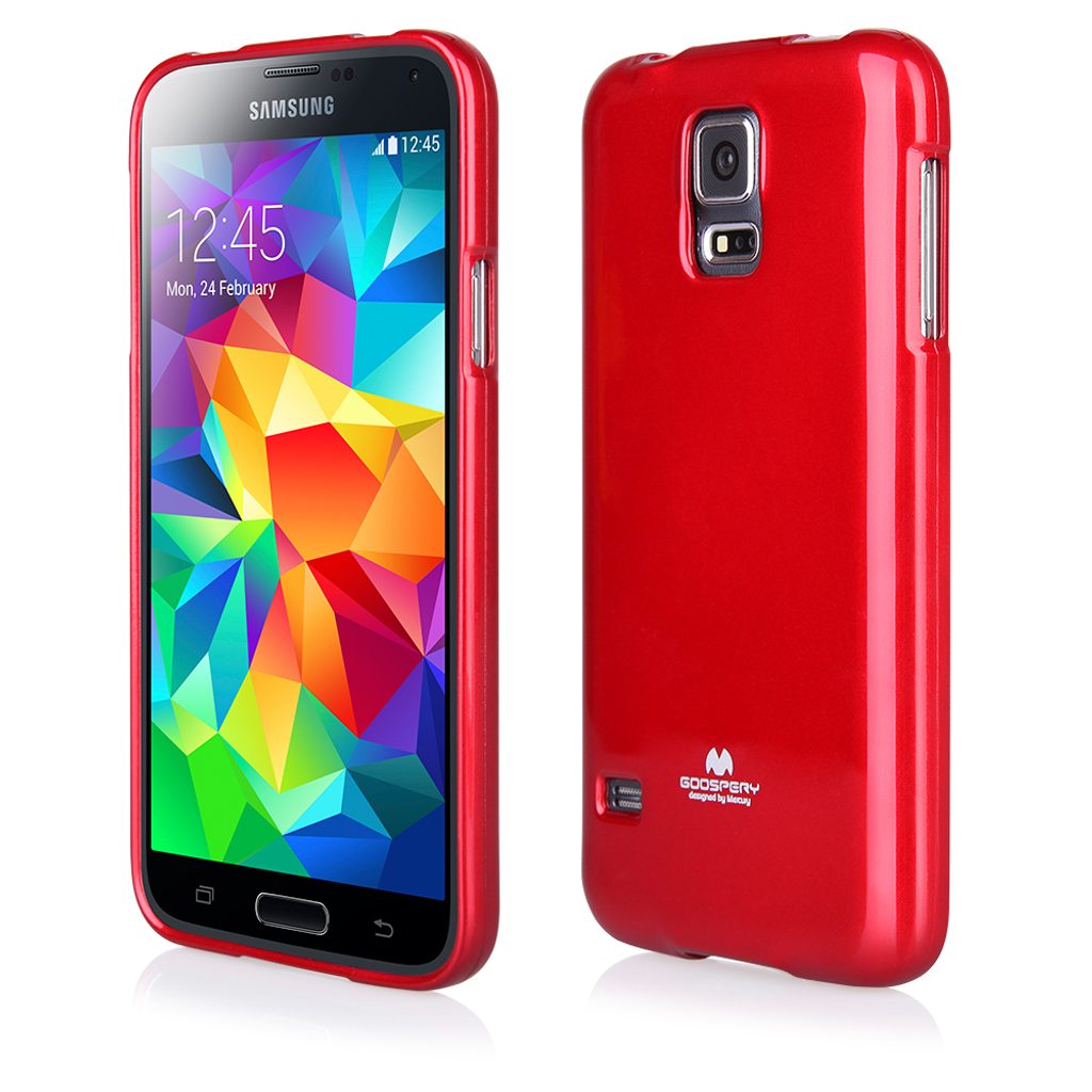 Mobil Maják | mobilní telefony a příslušenství - Obal / kryt na Samsung  Galaxy S5 červený se třpytkami - Mobilnet - Galaxy S5 - Galaxy S, SAMSUNG,  Pouzdra a kryty, Příslušenství
