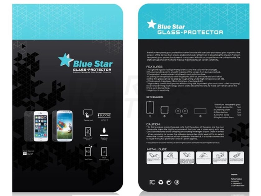 Mobil Maják | mobilní telefony a příslušenství - Tvrzené / ochranné sklo  Samsung Galaxy A7 - Blue Star - Bluestar - Galaxy A7 2015 - Galaxy A  Starší, SAMSUNG, Skla a fólie, Příslušenství