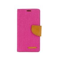 Pouzdro / obal na Samsung Galaxy A6 Plus růžové - knížkové Canvas