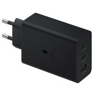 Nabíjecí adaptér typu 2xUSB-C 1xUSB 65W černý - Samsung