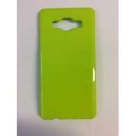 Borító / borító Samsung Galaxy A5 lime - Jelly Case Flash