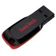 Flash Disk SanDisk Cruzer Blade 64GB černý USB 2.0