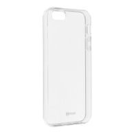 Obal / kryt pre Apple iPhone 5 / 5S / SE priehľadné - Jelly Case Roar