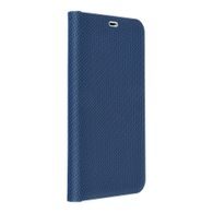 Pouzdro / obal na Apple iPhone 14 modrý - knížkový Forcell LUNA Book Carbon