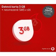 SIM karta Vodafone 3GB